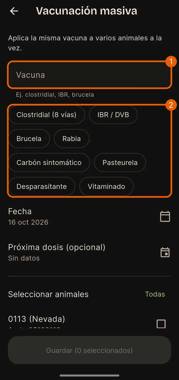 Escoge la vacuna