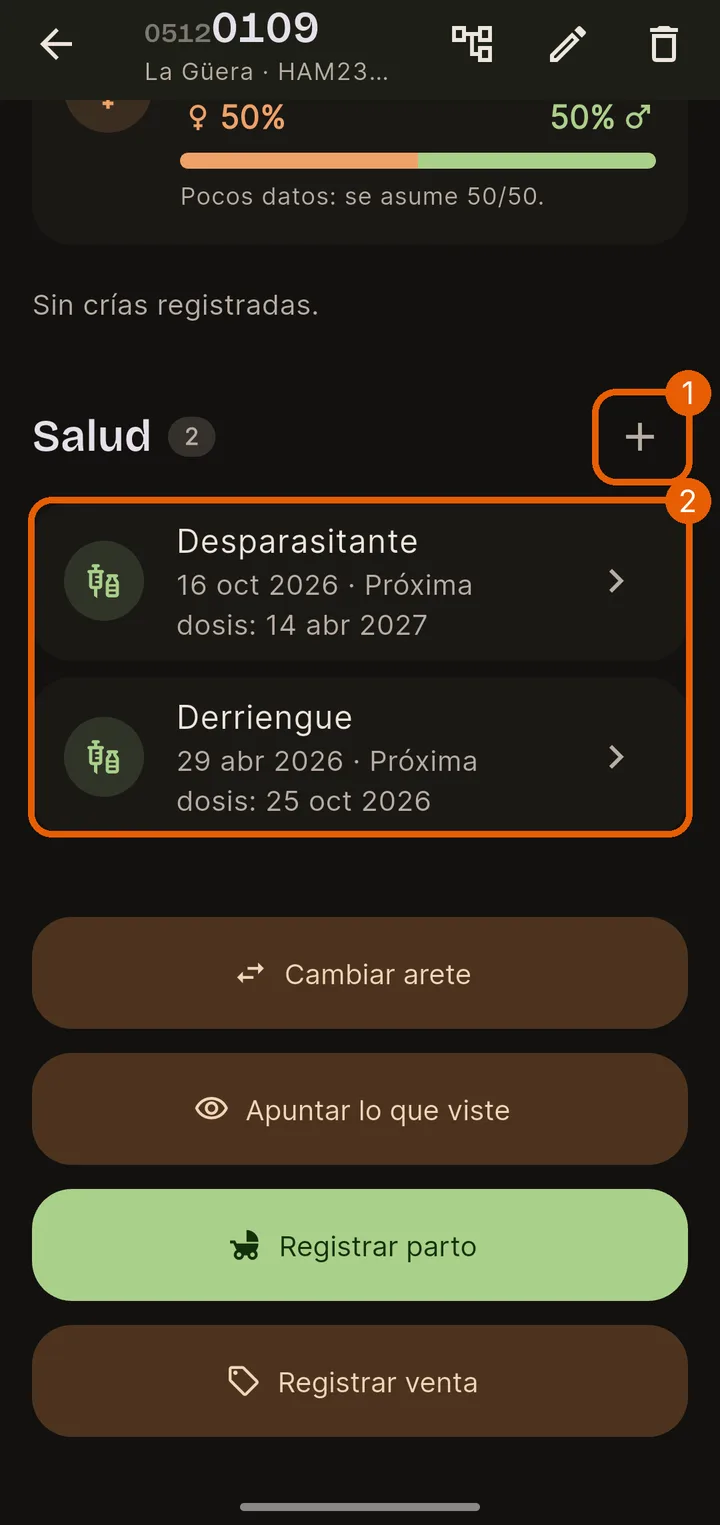 Desde su ficha