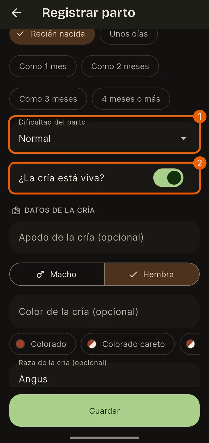 Cómo estuvo el parto