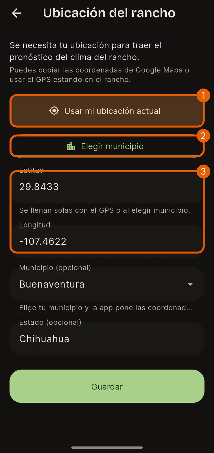 Para que el clima sea el de tu rancho