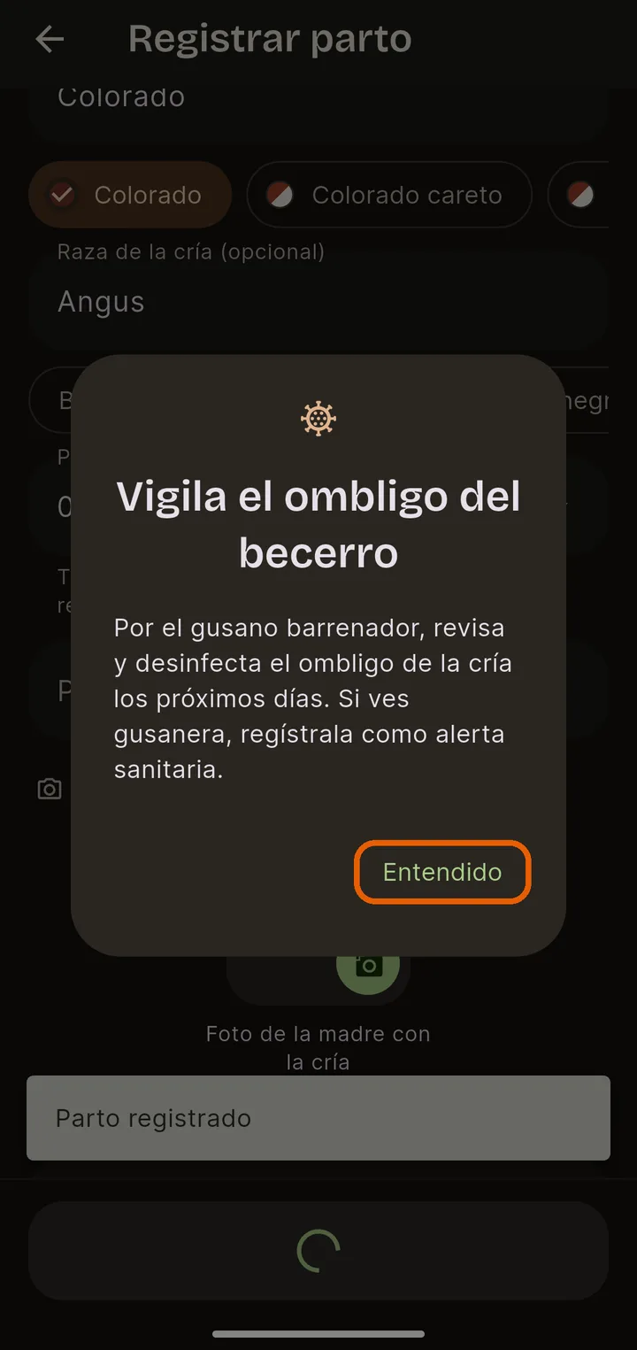 Toca “Guardar”