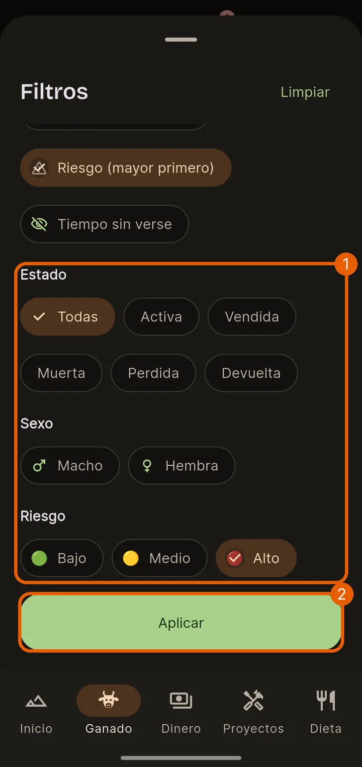 Escoge y aplica